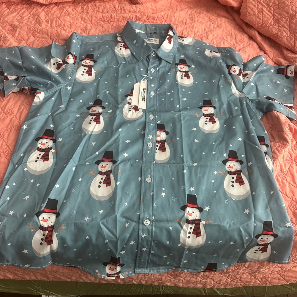 NWT Set of 2 Festive Men polos XL